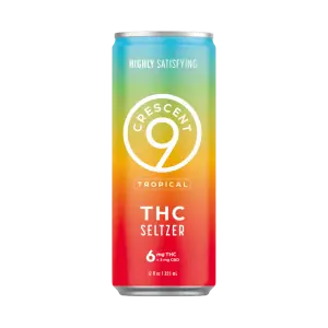 Crescent 9 THC Seltzer Tropical Fruit 24-Pack