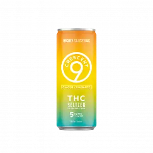 Crescent 9 Ginger Lemonade THC Seltzer 24-Pack