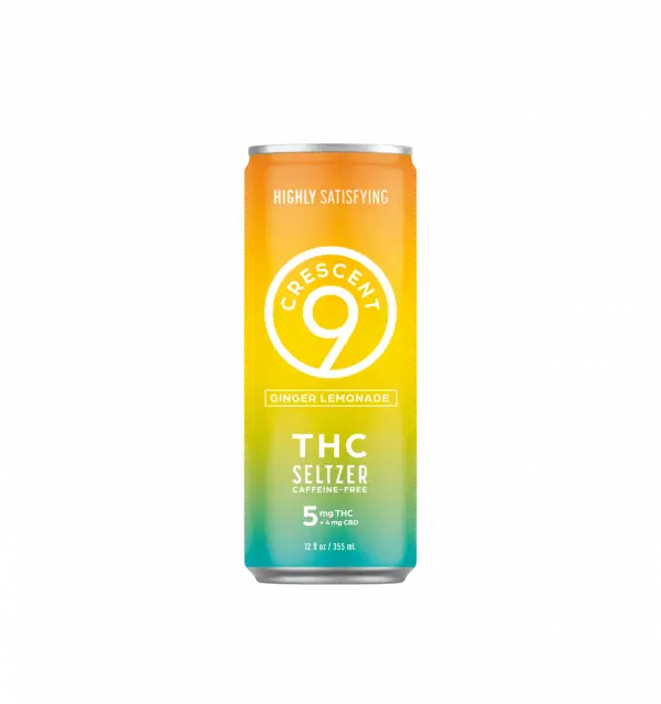 Crescent 9 Ginger Lemonade THC Seltzer 24-Pack