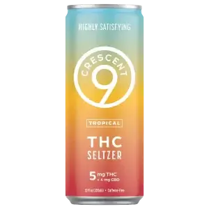 Crescent 9 THC Seltzer Tropical Fruit 24-Pack