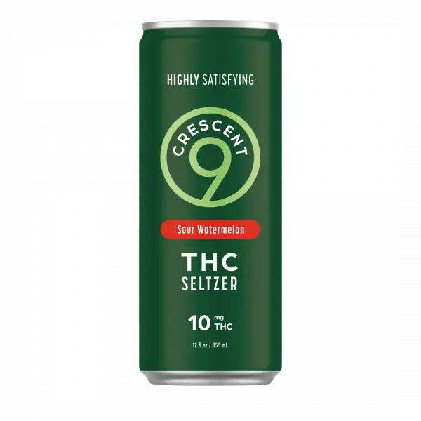 Crescent 9 Sour Watermelon THC Seltzer 24-Pack