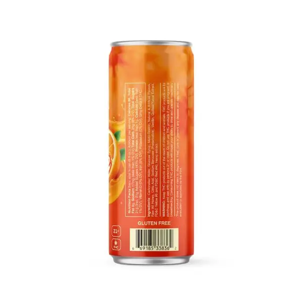 Goodland Extracts 10mg Delta 9 Blaze Orange High Soda 24-Pack - Image 2