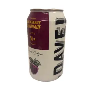 DAVE! Raspberry Lemonade Seltzer 50mg 24-Pack